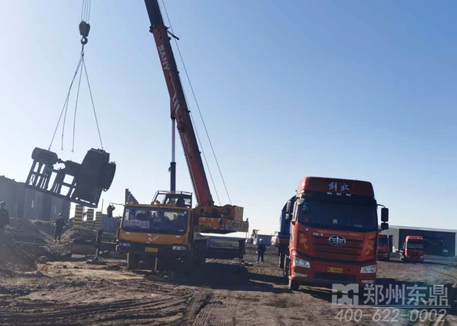 煤炭風(fēng)選機卸車